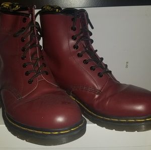 Doc Martens Smooth Cherry Red
